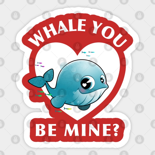 My Love, Whale You Be Mine? Sticker by PnJ